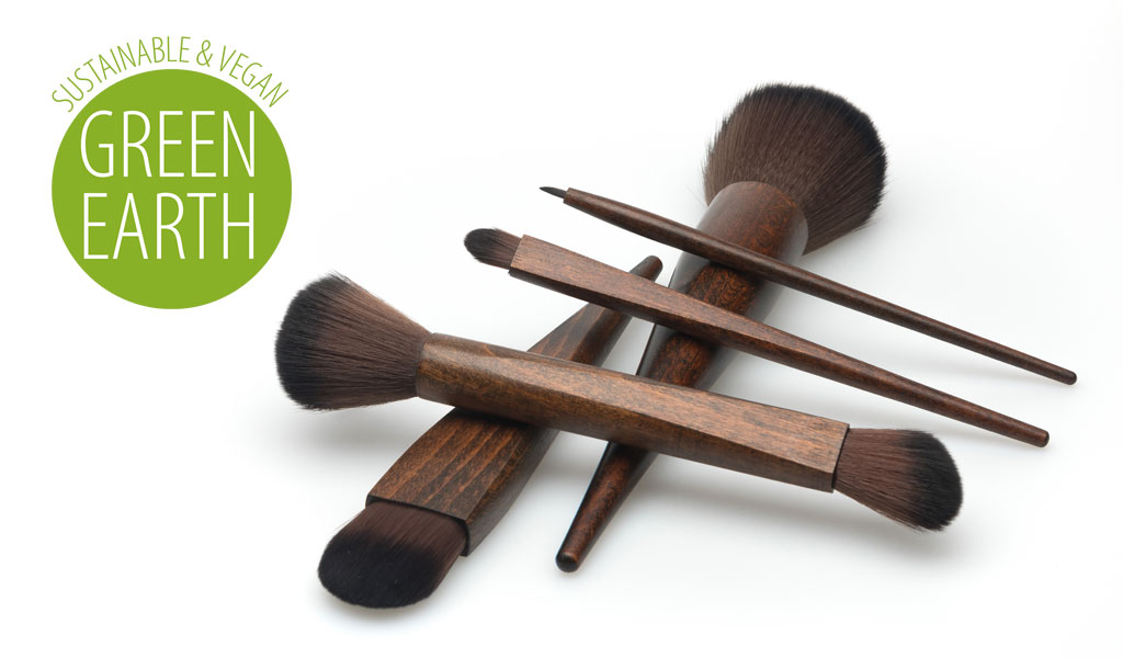 Kit pinceaux de maquillage - Peinture écologique Vegan - Natural Earth Paint